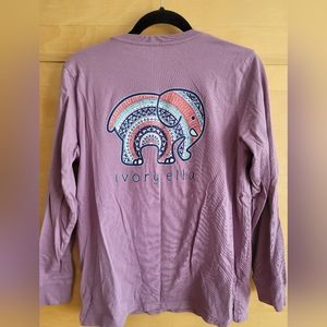 Purple Ivory Ella's T Shirt